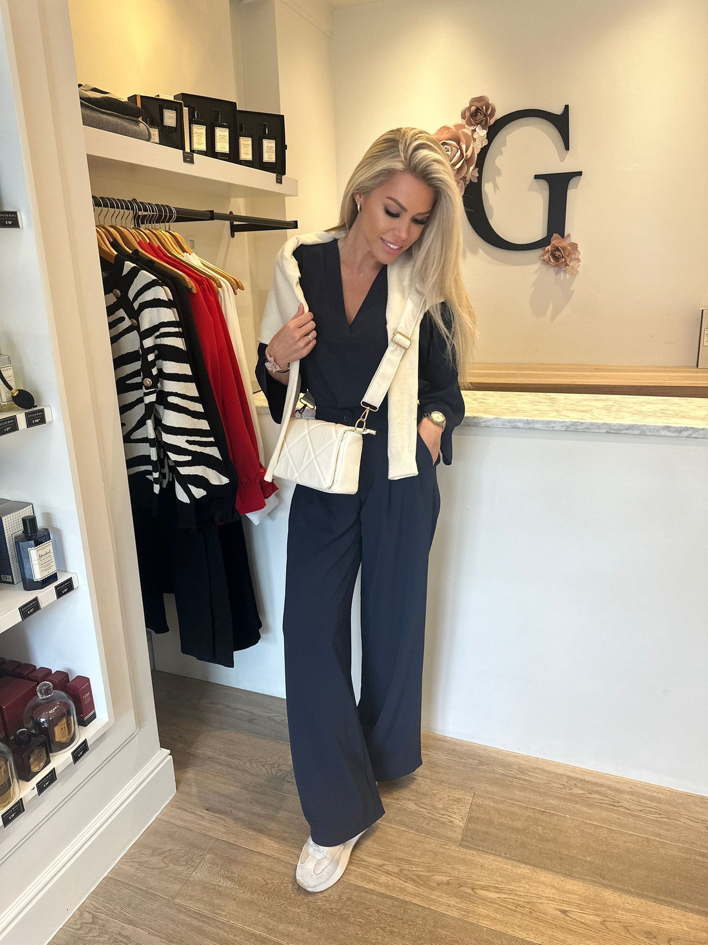 BLACK ROSE PULL MANZO BEIGE