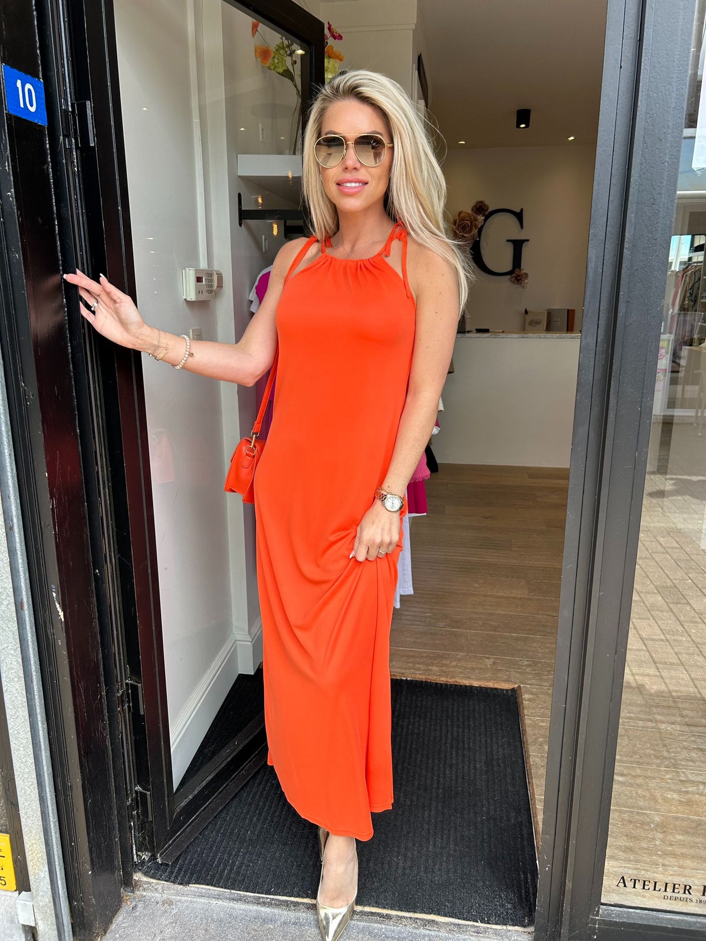 Dress Modi Orange (Annelien Coorevits)