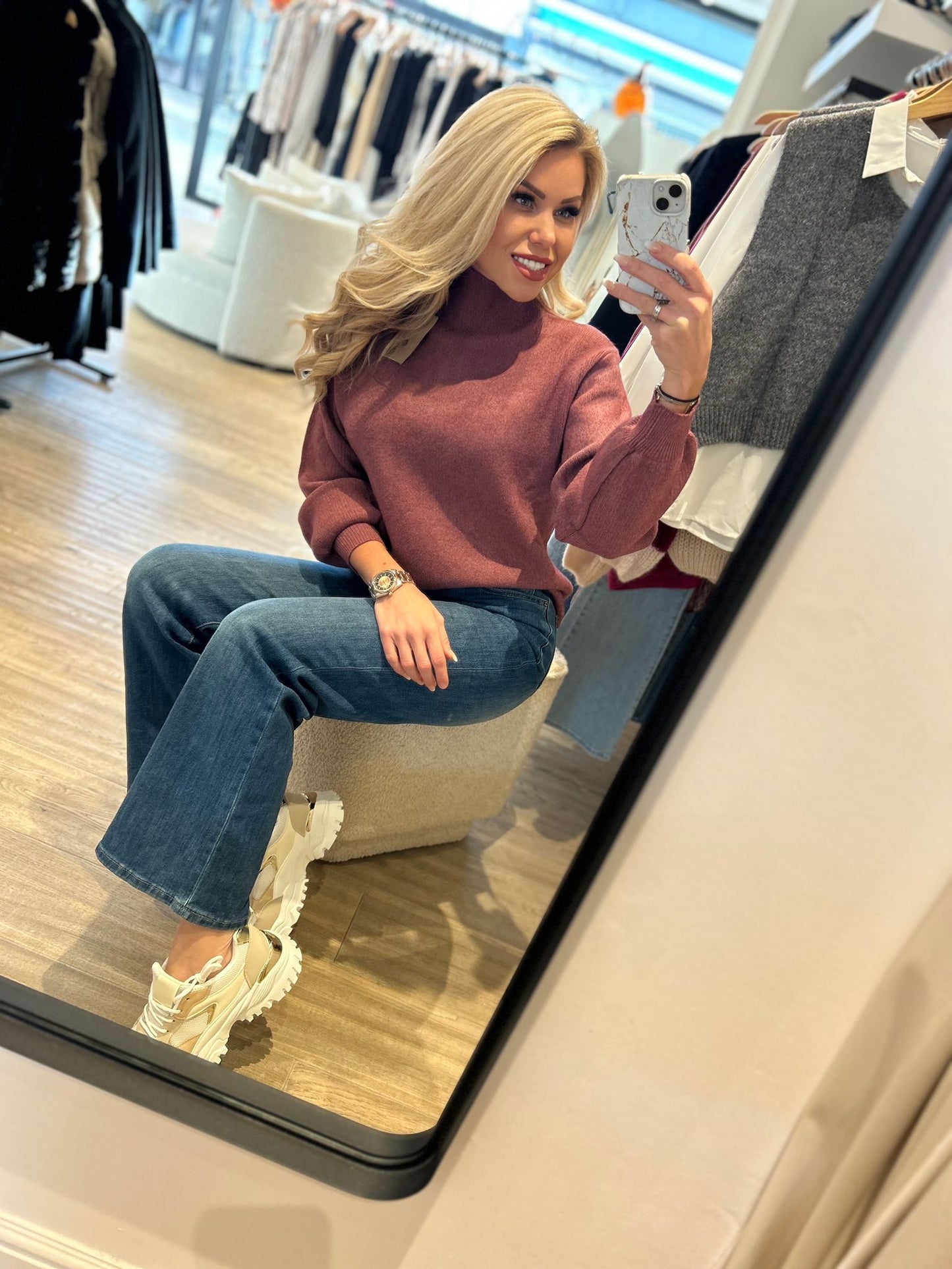 Jeans blackrose flared
