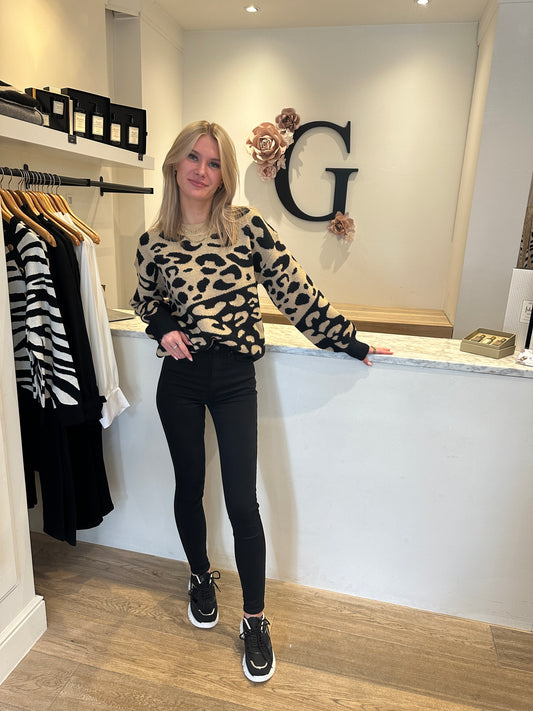TOXIK SKINNY ZWART