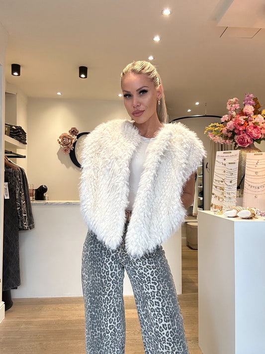 Gillet snow chic