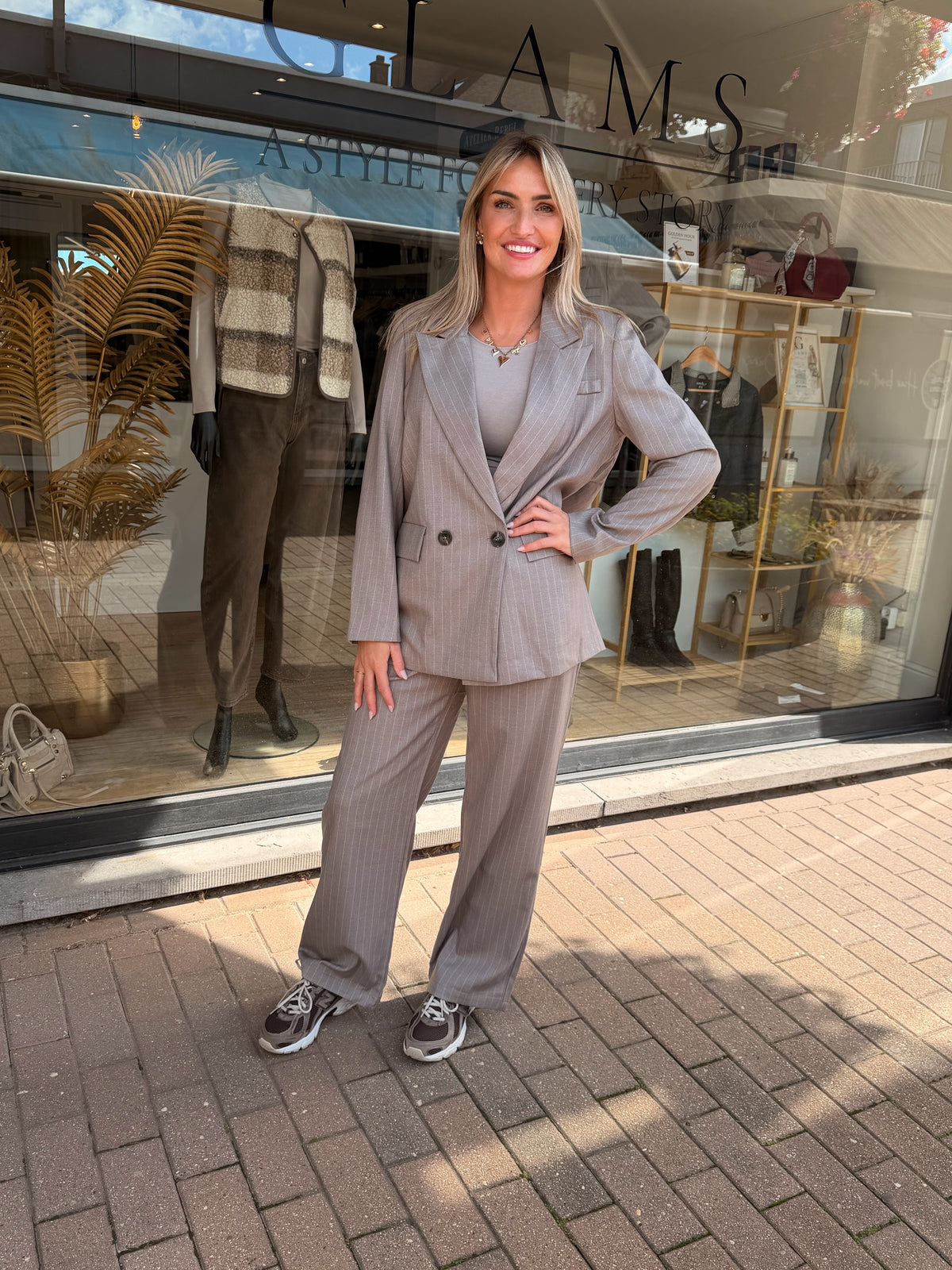 Blazer Camille Pinstripe