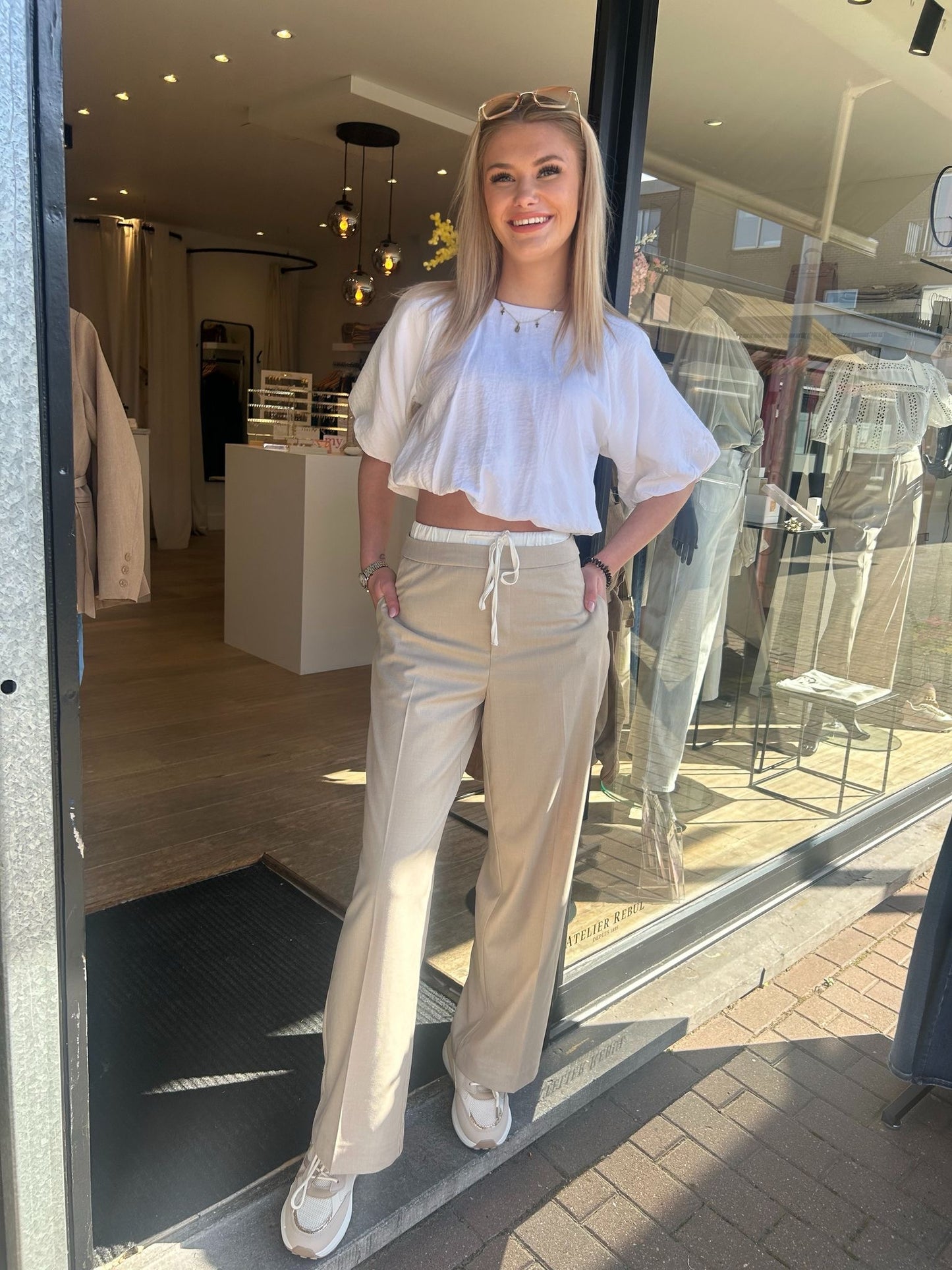 BROEK VINDY KAFFE