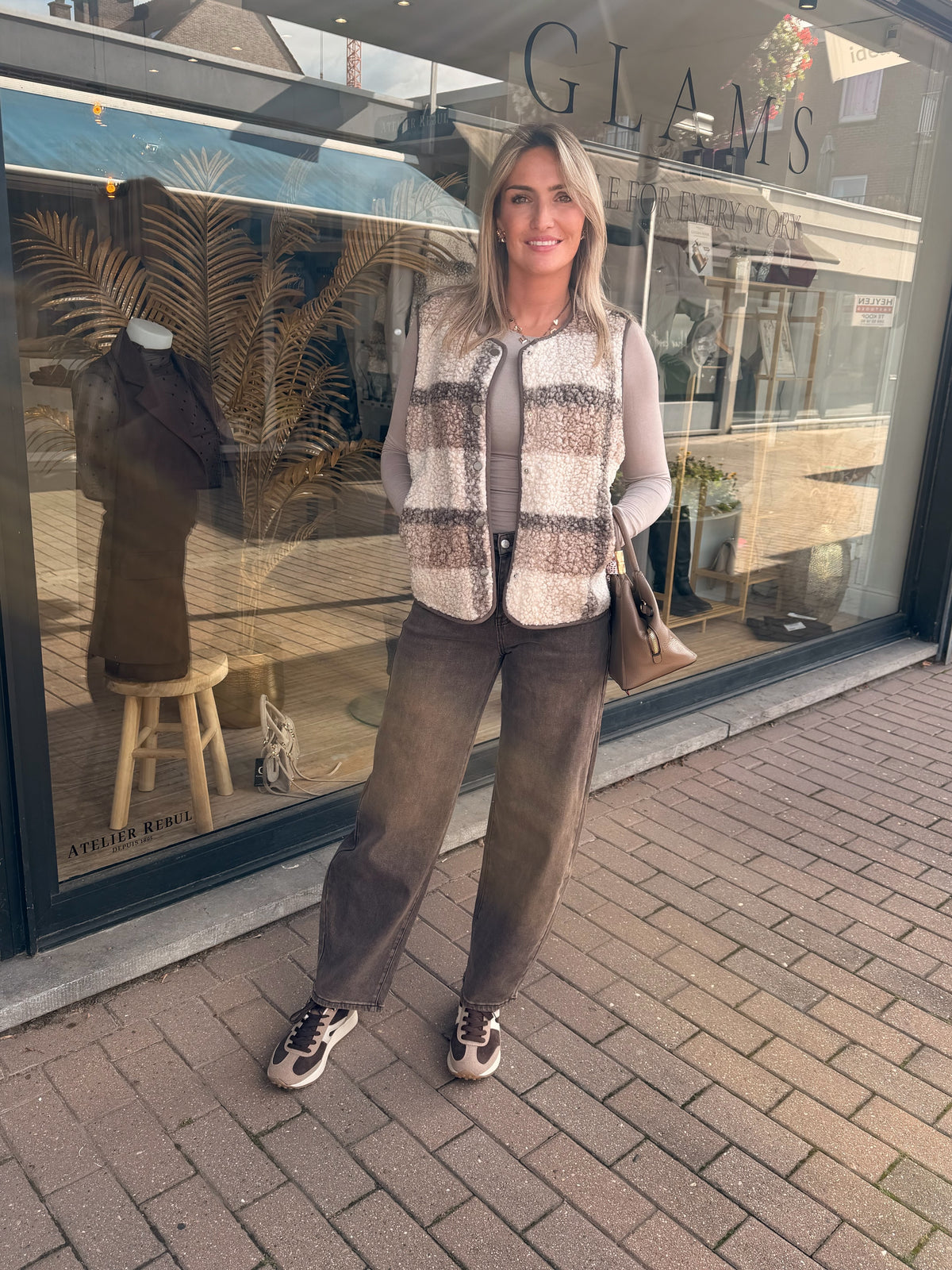 Gilet Teddy Noor 🤎