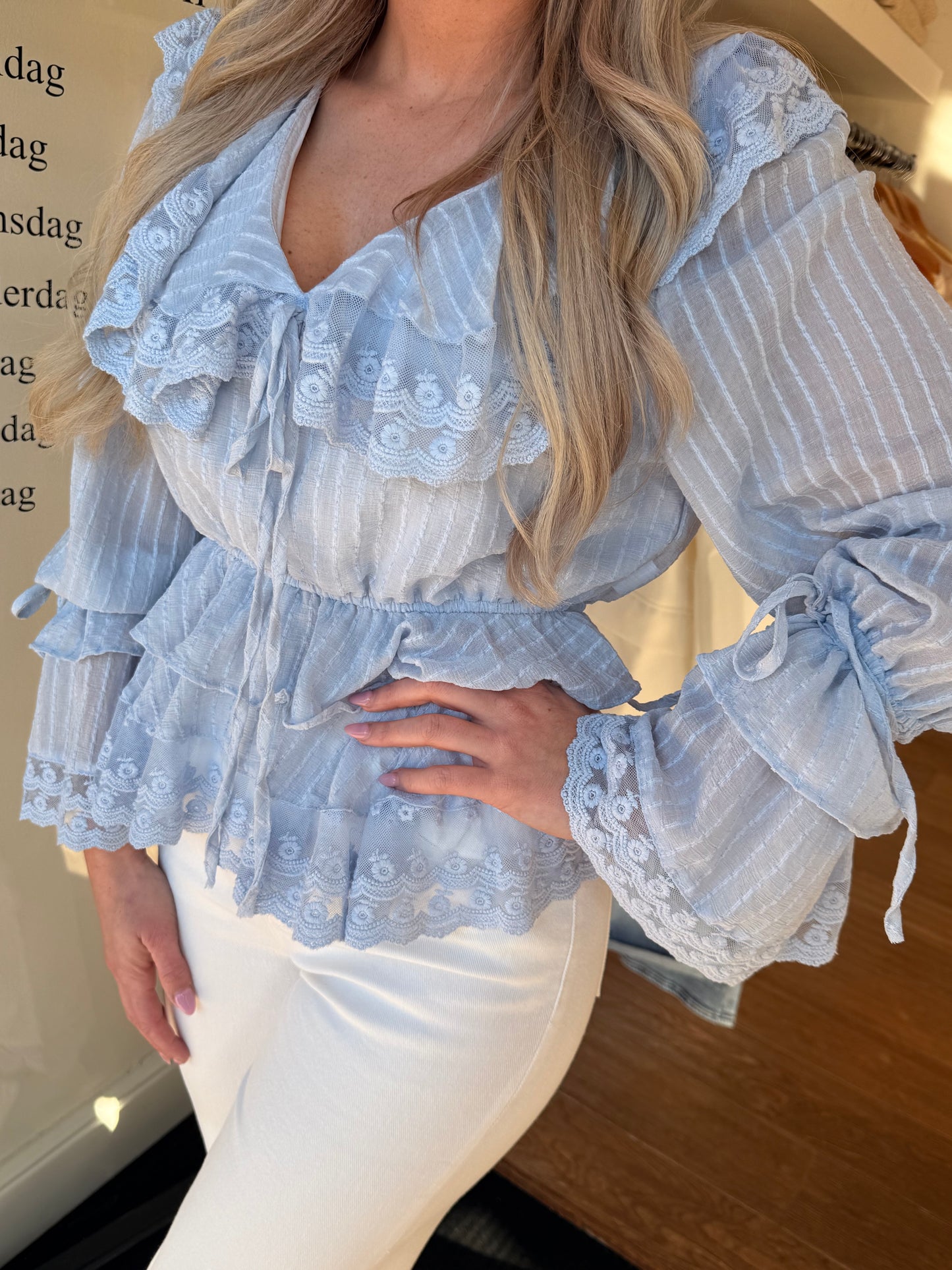 Ruffle blouse
