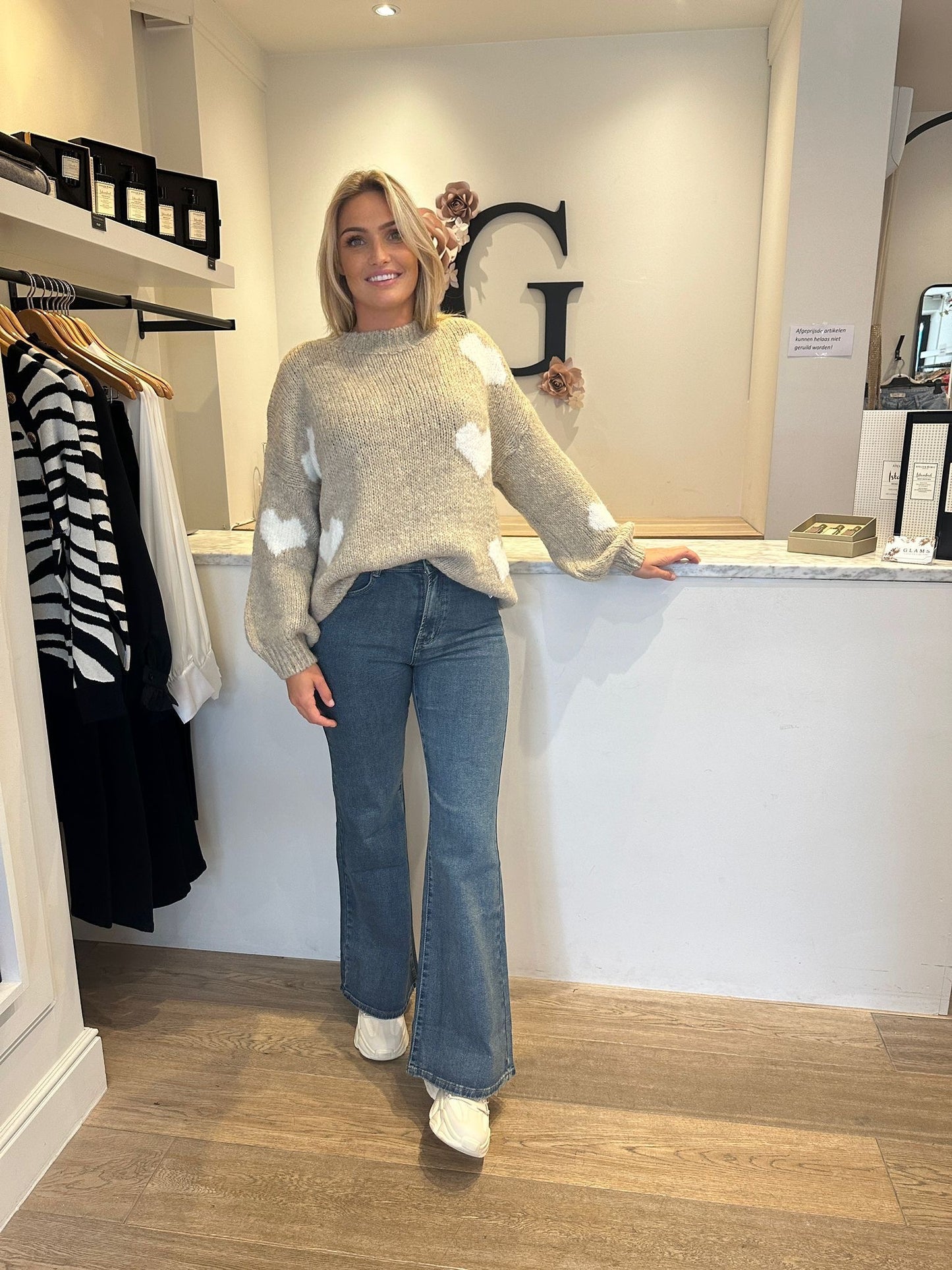 WIDE LEG FLARE HELLO MISS