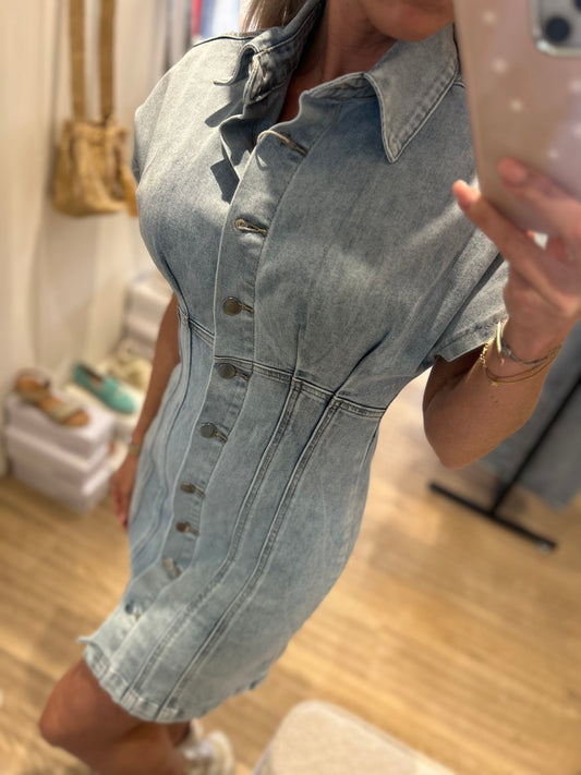 Denim jurkje