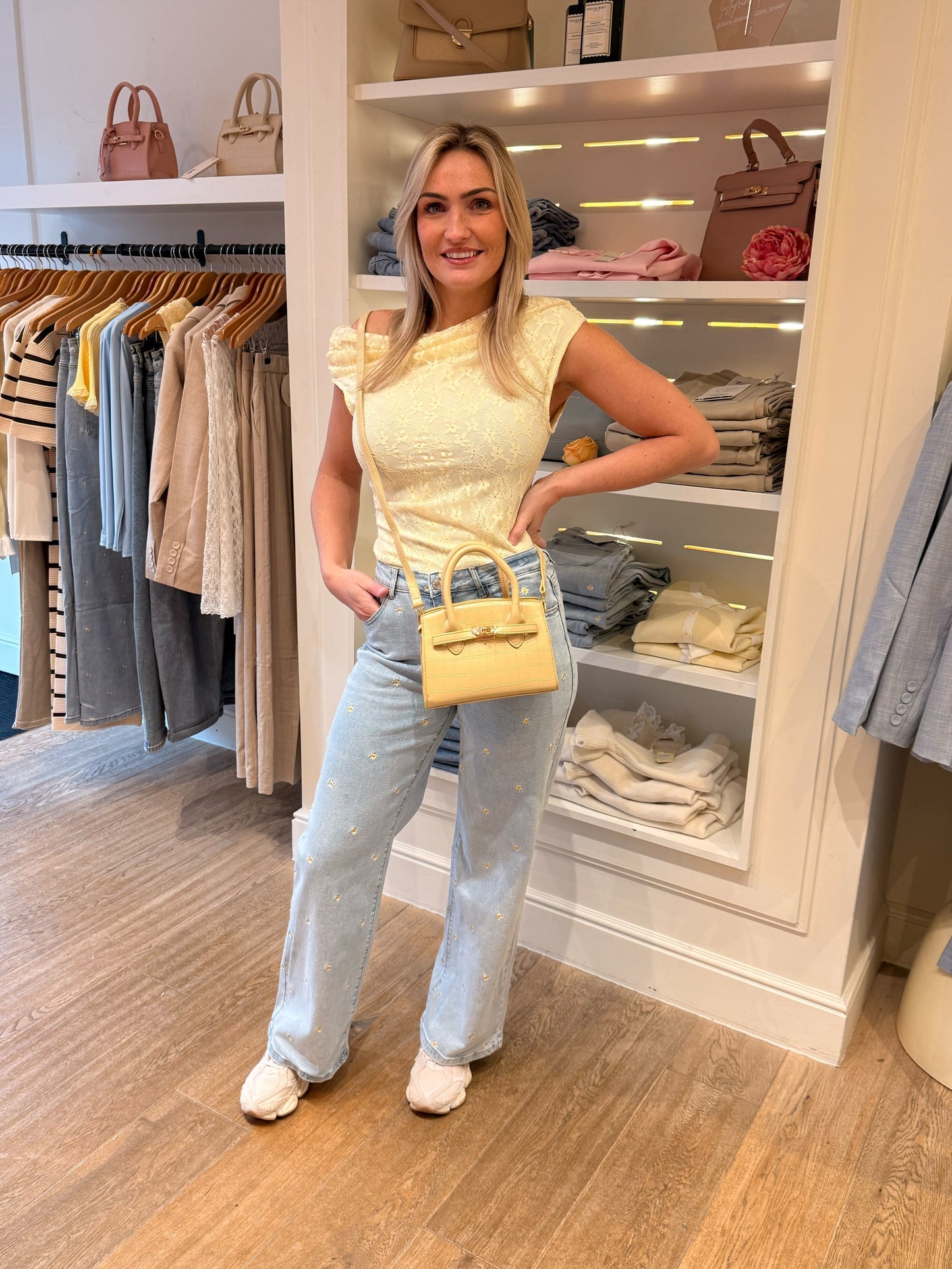 One shoulder top kant