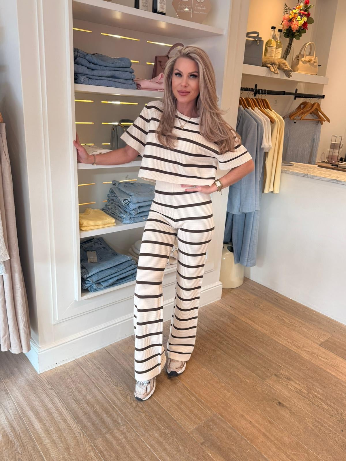 Comfy Set stripe