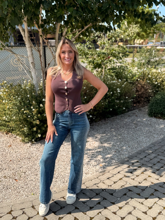 Glitter jeans