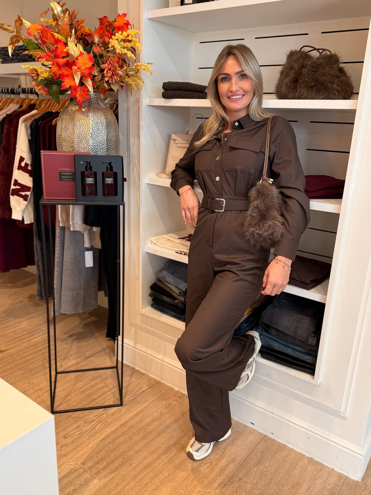 Jumpsuit chocolat