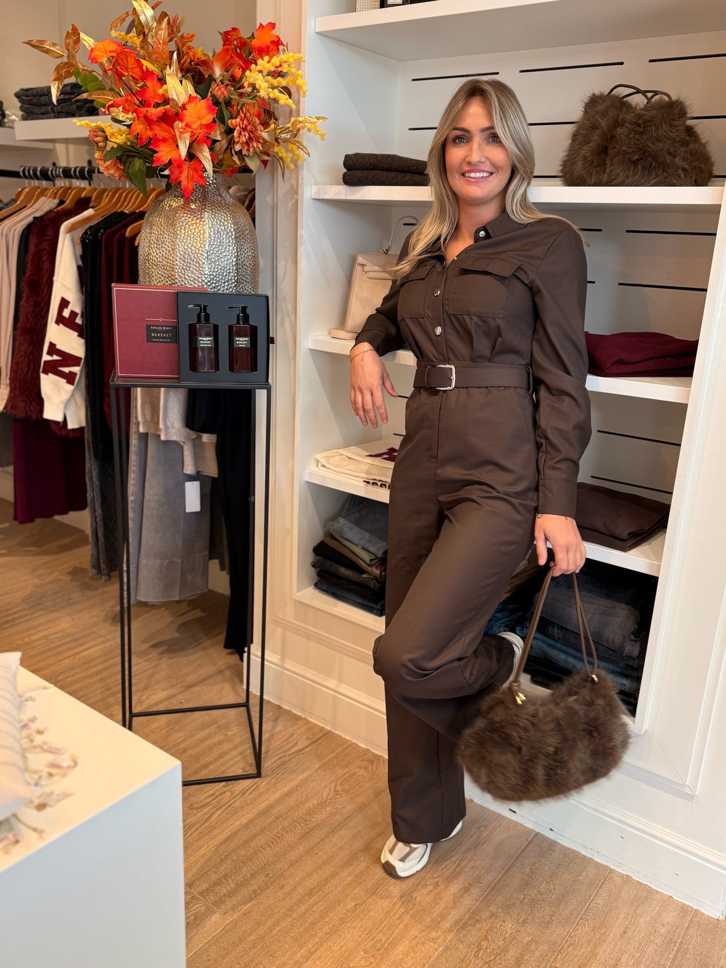 Jumpsuit chocolat