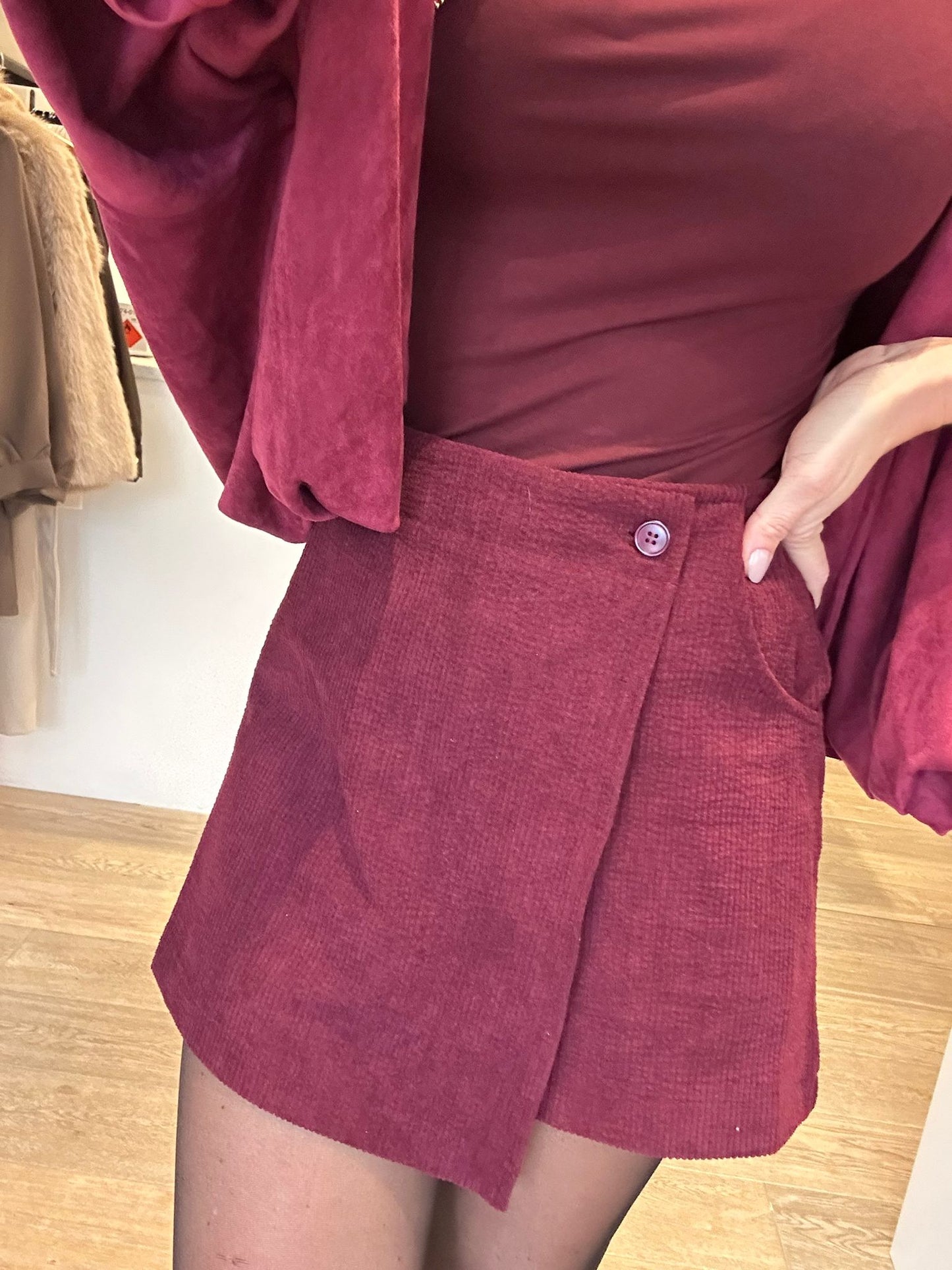 Skort Bordeaux