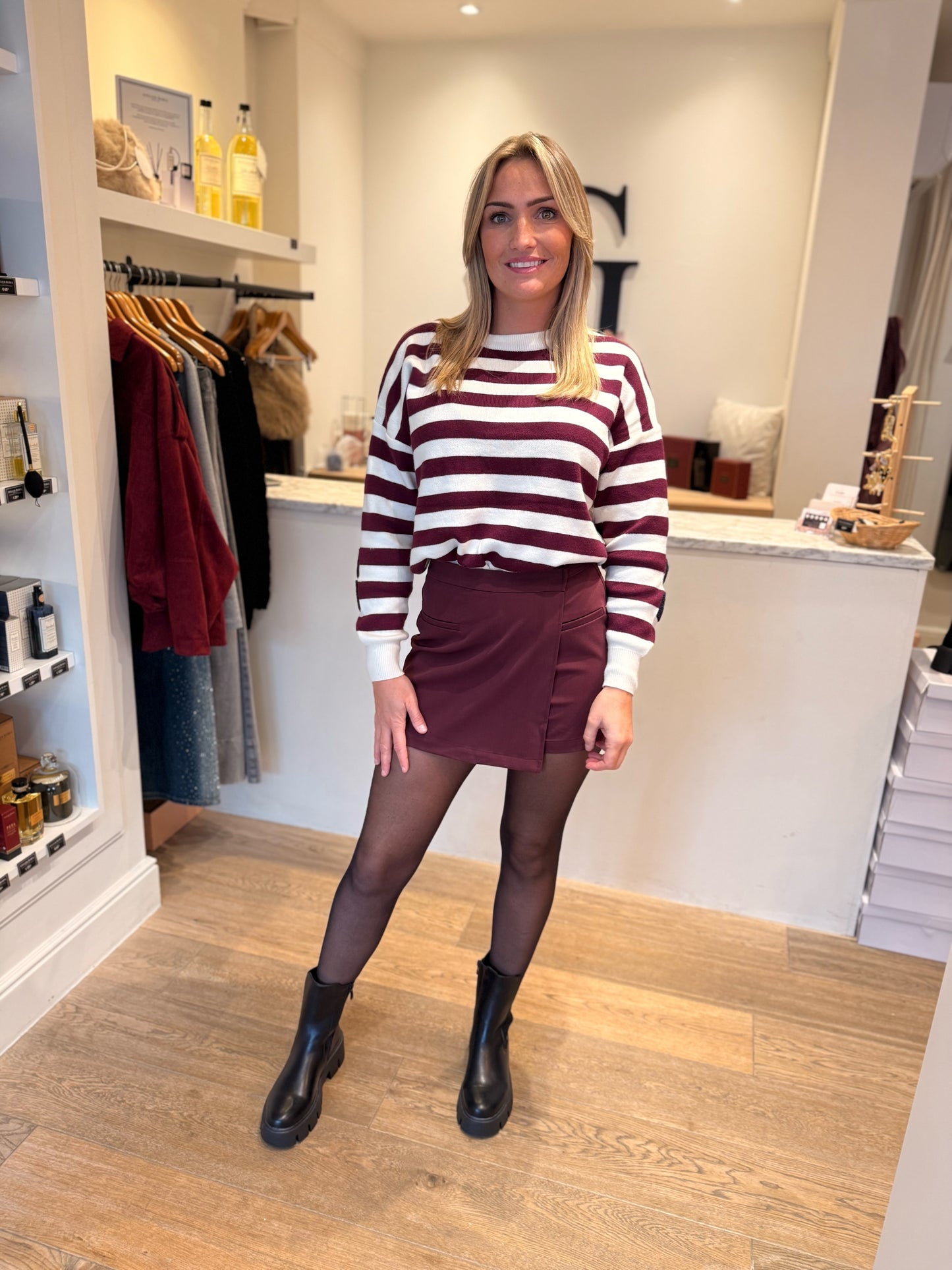 Sweater Berry stripes newyork