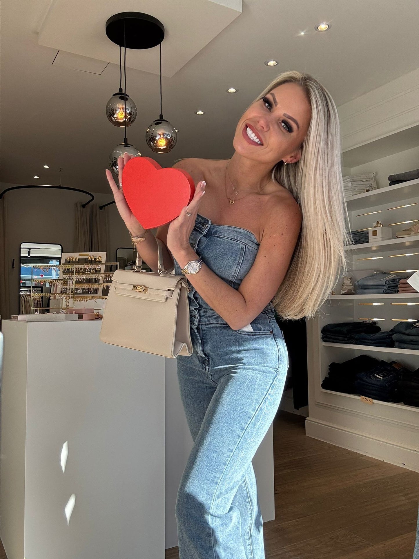 Jeans jumpsuit