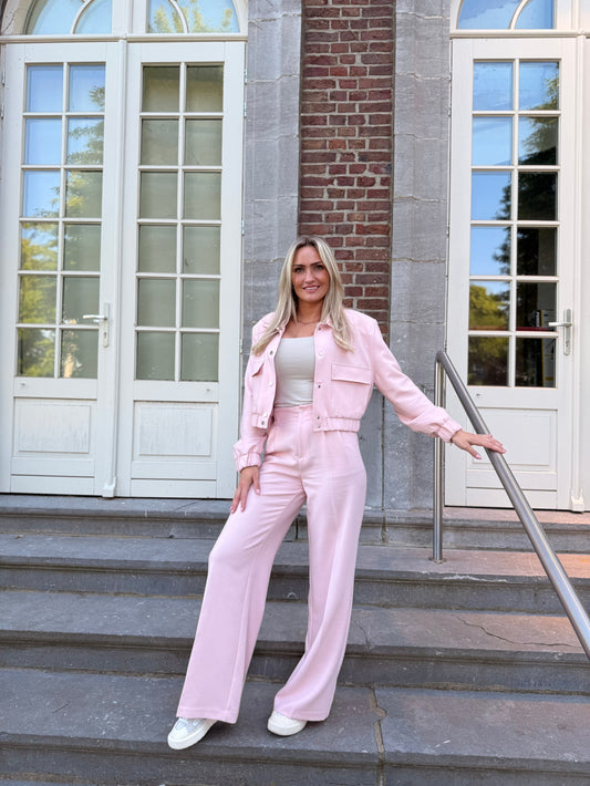 Bomber blazer pink