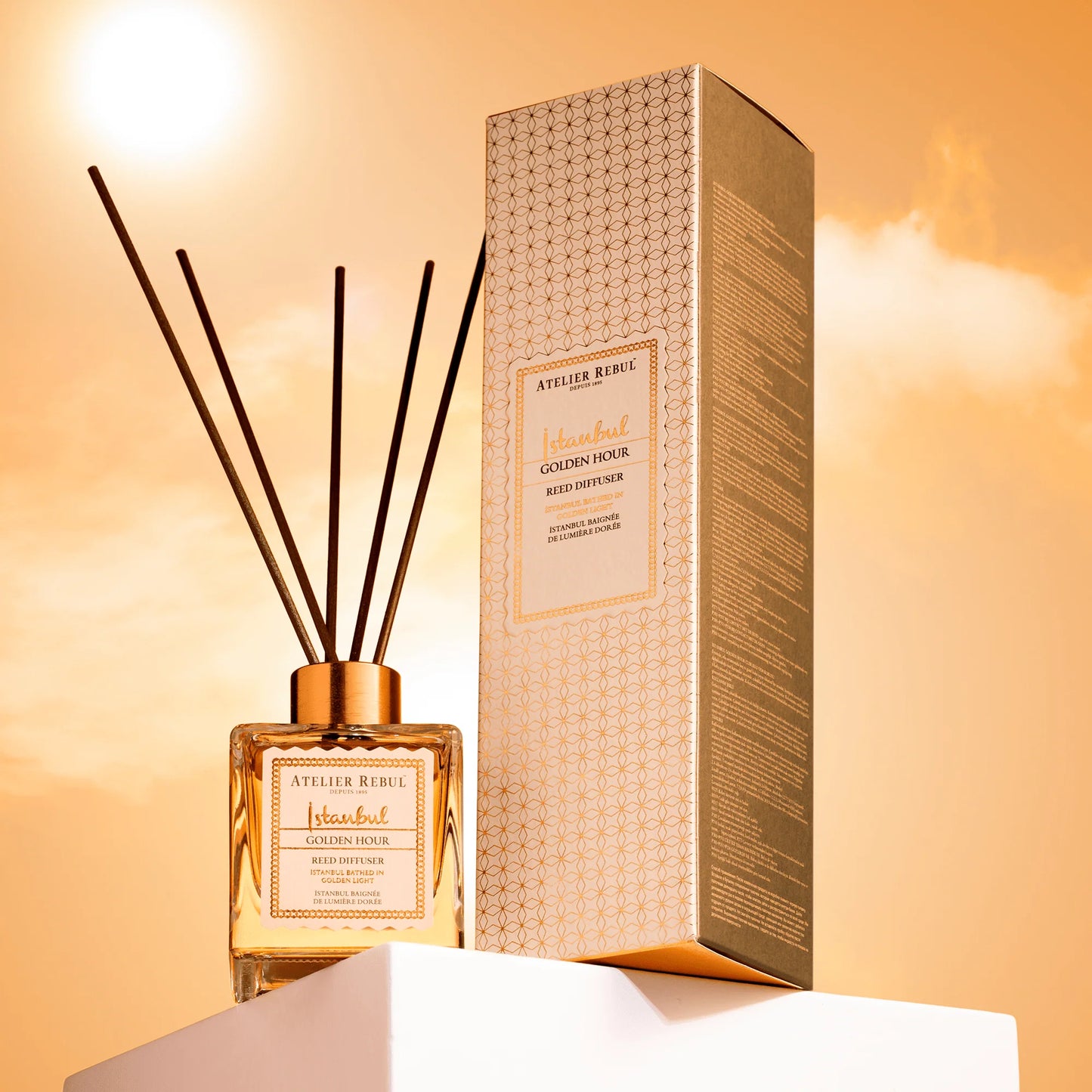 Istanbul Golden Hour Geurstokjes 120ml