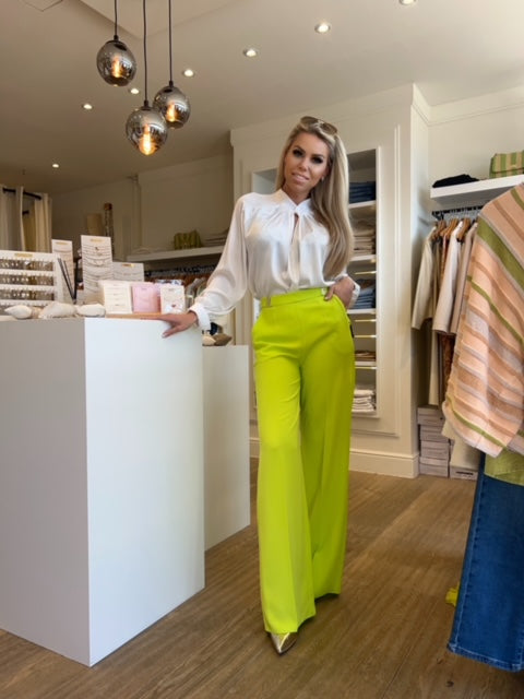 BROEK LIME GREEN