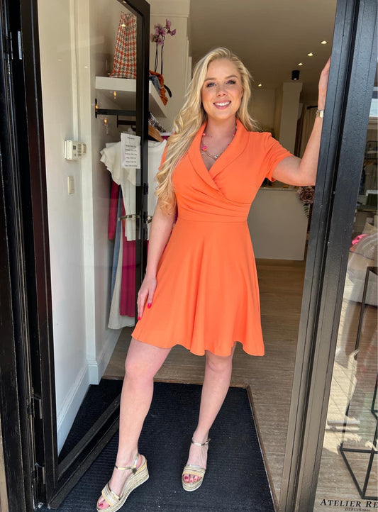 Oranje jurk CTN